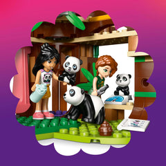 LEGO Friends Panda Sanctuary bamboo bundle supports authentic feeding pretend play