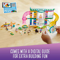 LEGO Friends Pet Day-Care Center agility course for active play