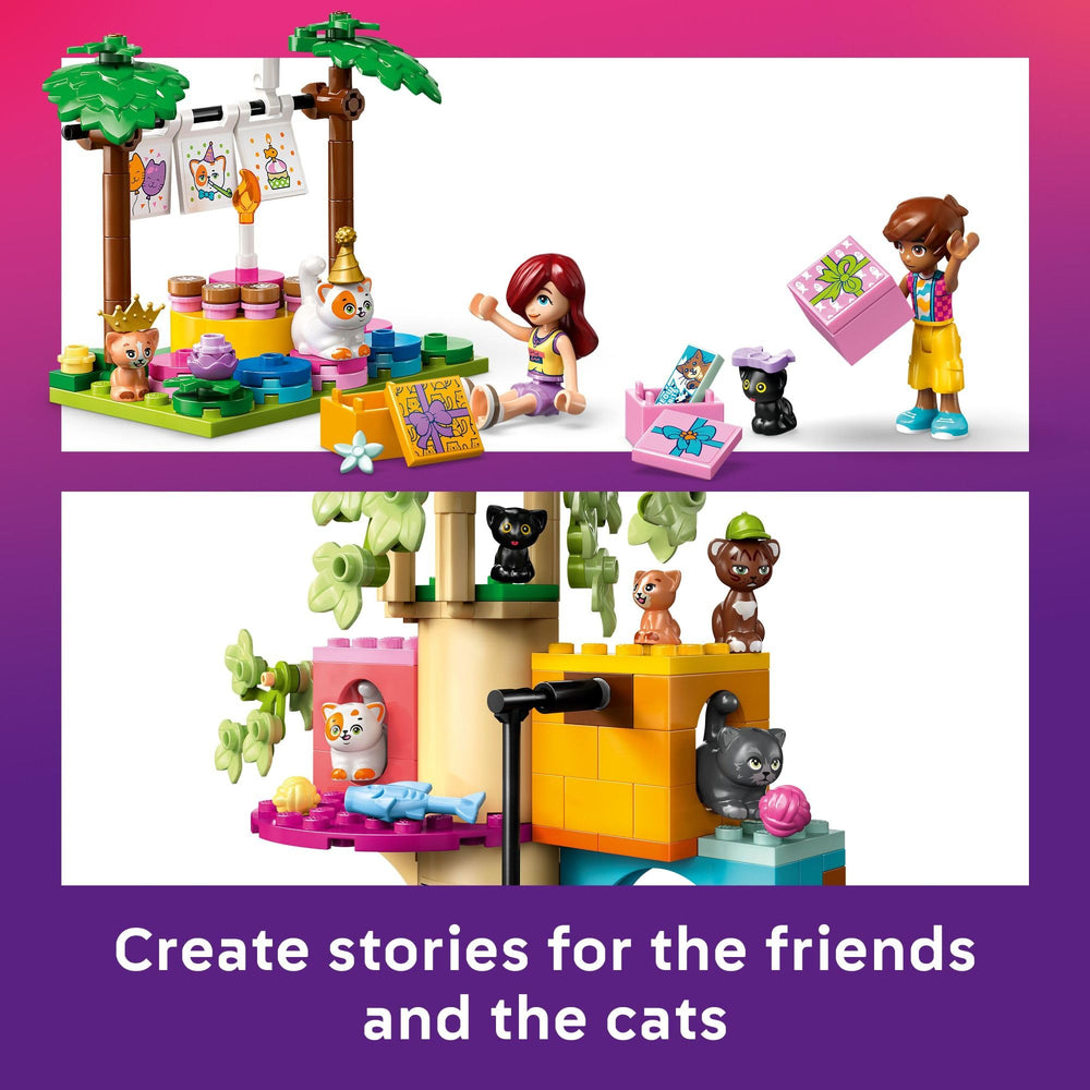 LEGO Friends pinata and treats set fuels party-themed pretend play.