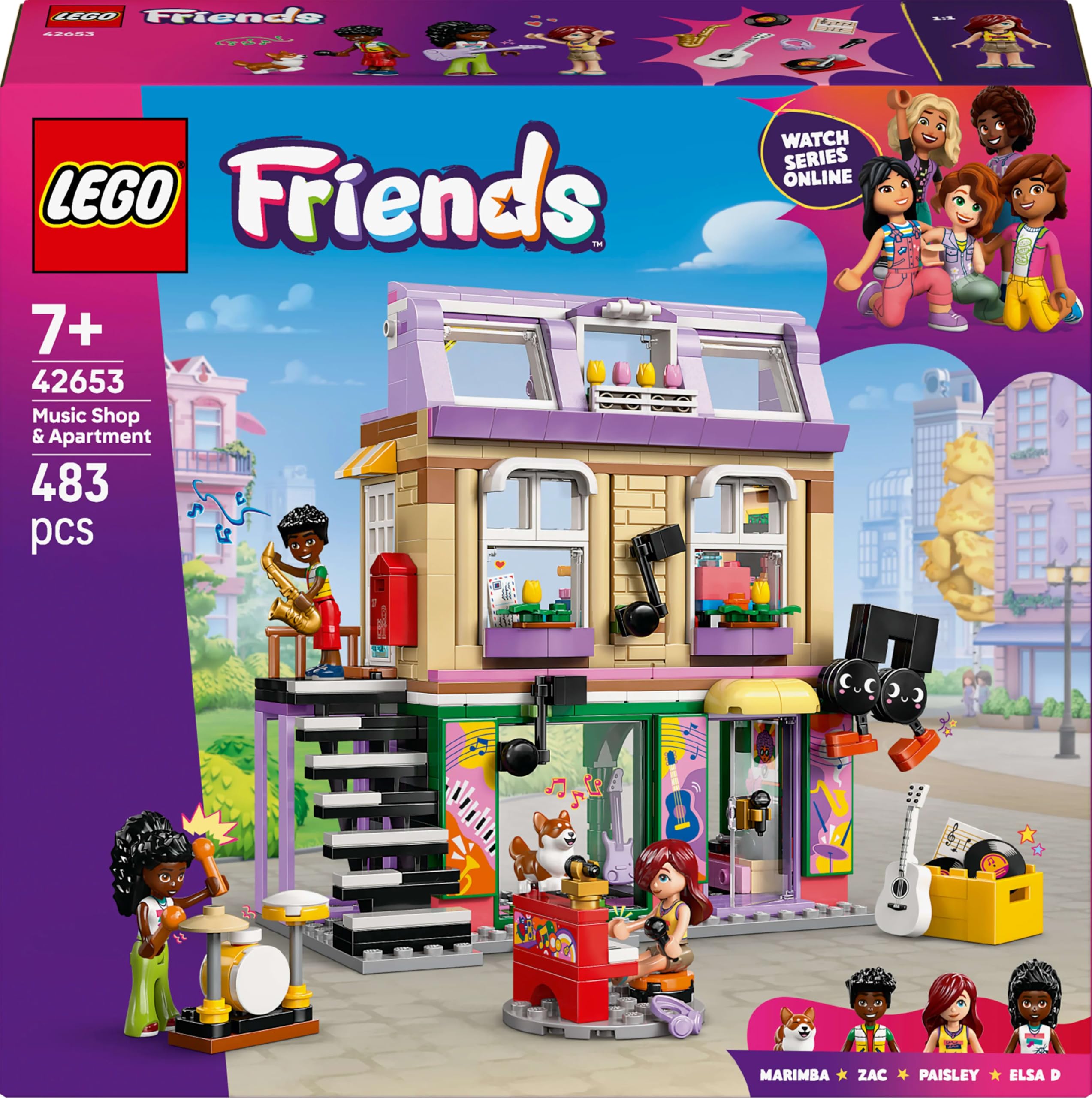 LEGO Friends record player adds retro vibe for role-play sessions