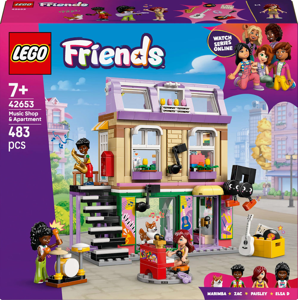 LEGO Friends record player adds retro vibe for role-play sessions