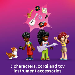 LEGO Friends record player and synthesizer enrich music-themed world