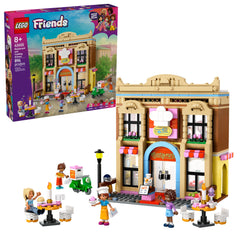 LEGO Friends restaurant and cooking school two-story set inviting immersive pretend play for kids