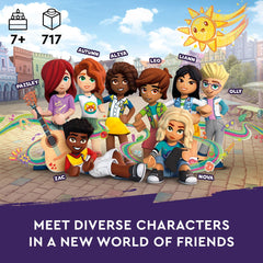 LEGO Friends Sea Rescue Boat 41734 ocean-lab setup encourages learning through building.