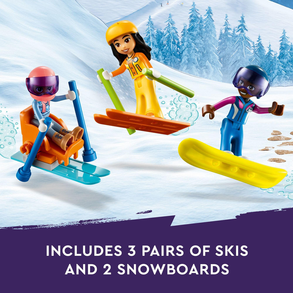 LEGO Friends secret cave discovery invites curious snowy adventures