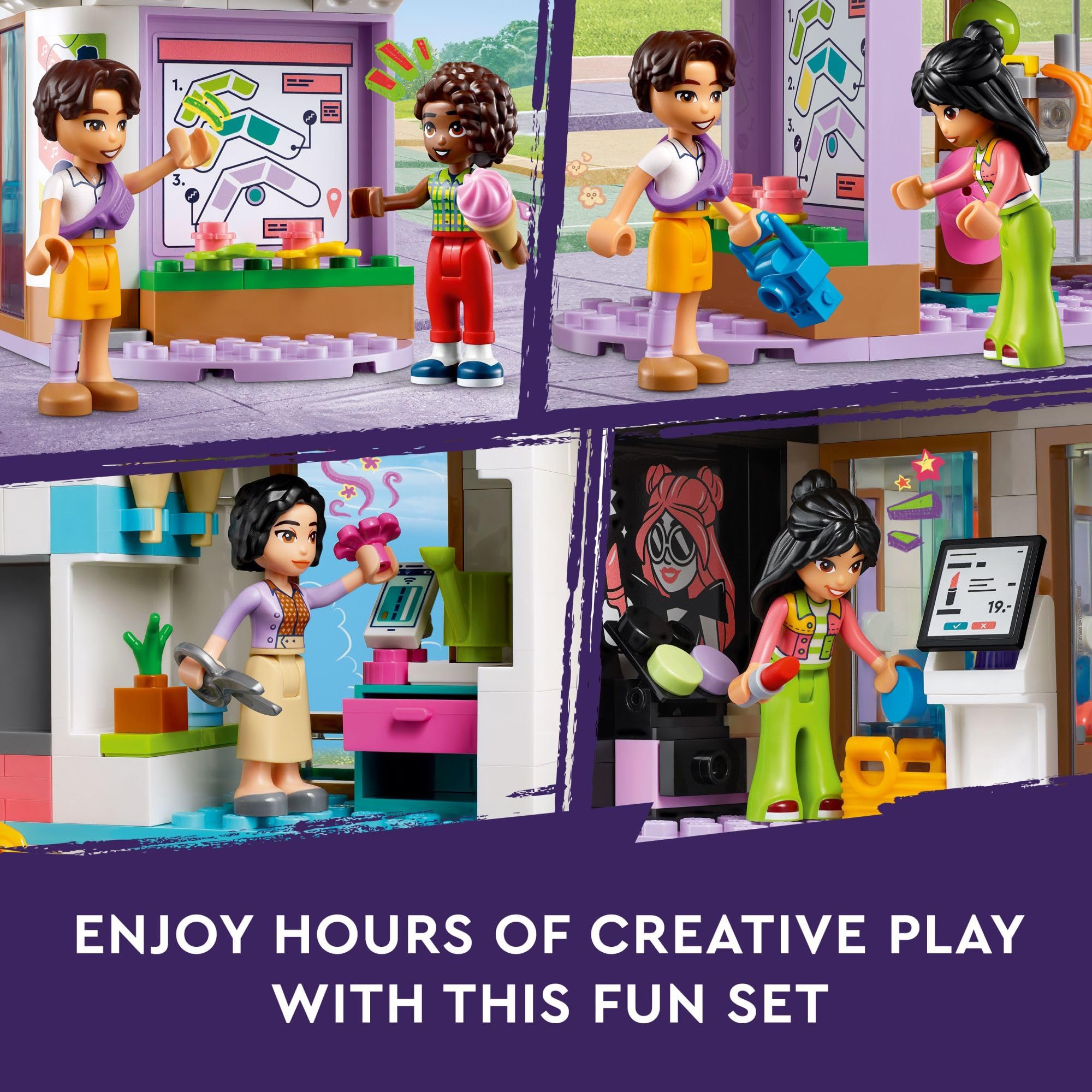 LEGO Friends seven characters fuel social play and role-play adventures