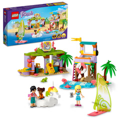 LEGO Friends Surfer Beach Fun lifeguard tower sparks imaginative beach adventures