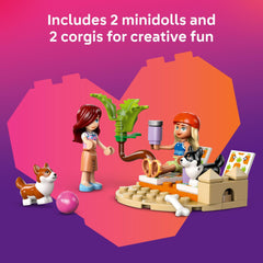 LEGO Friends Surfing Dogs and Scooter Adventure lounge chairs invite relaxed, sunny playtime