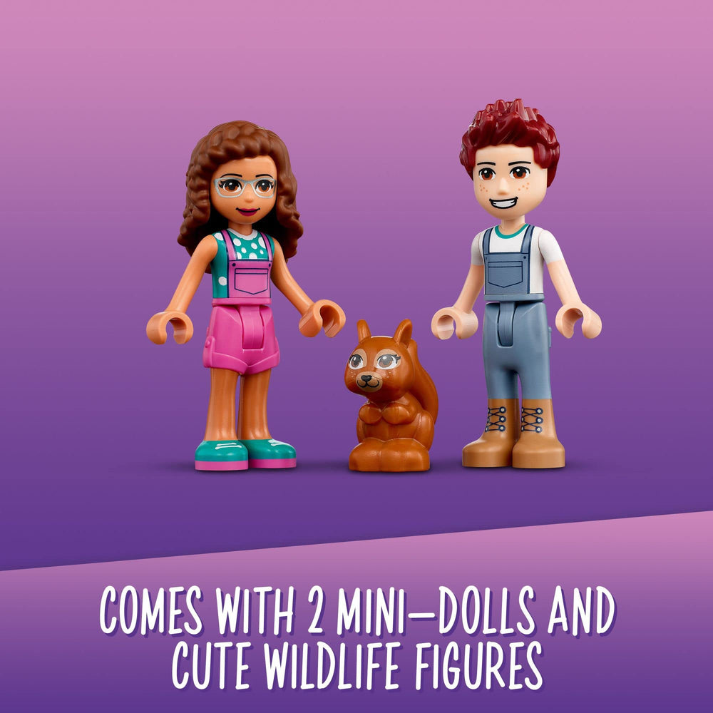 LEGO Friends Tree-Planting Vehicle removable roof and tailgate invite accessible inside-play