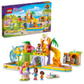 LEGO Friends Water Park 41720 swimming pool area inspires imaginative play and role play fun.