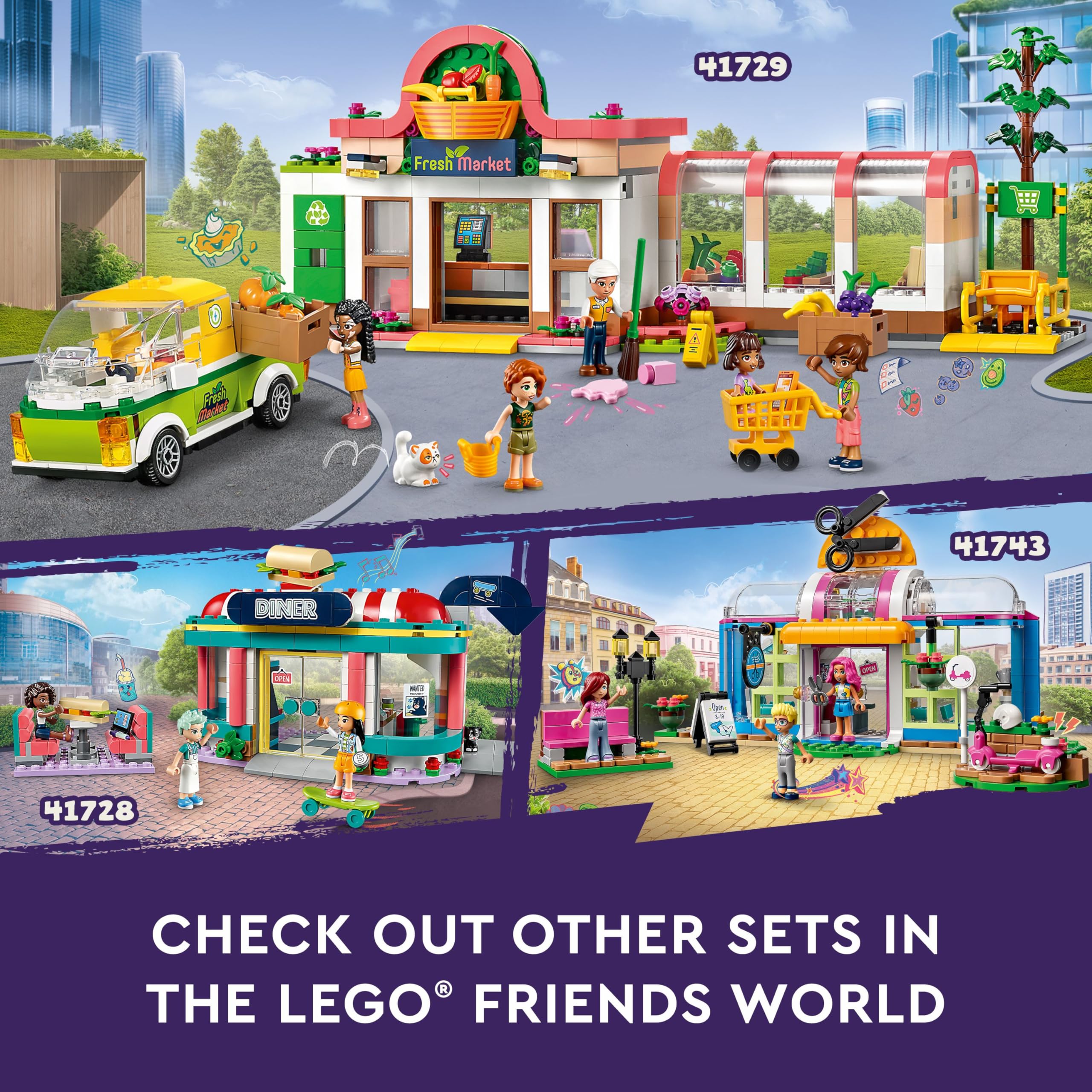 LEGO Friends Alba and Churro expand family and pet-related adventures.