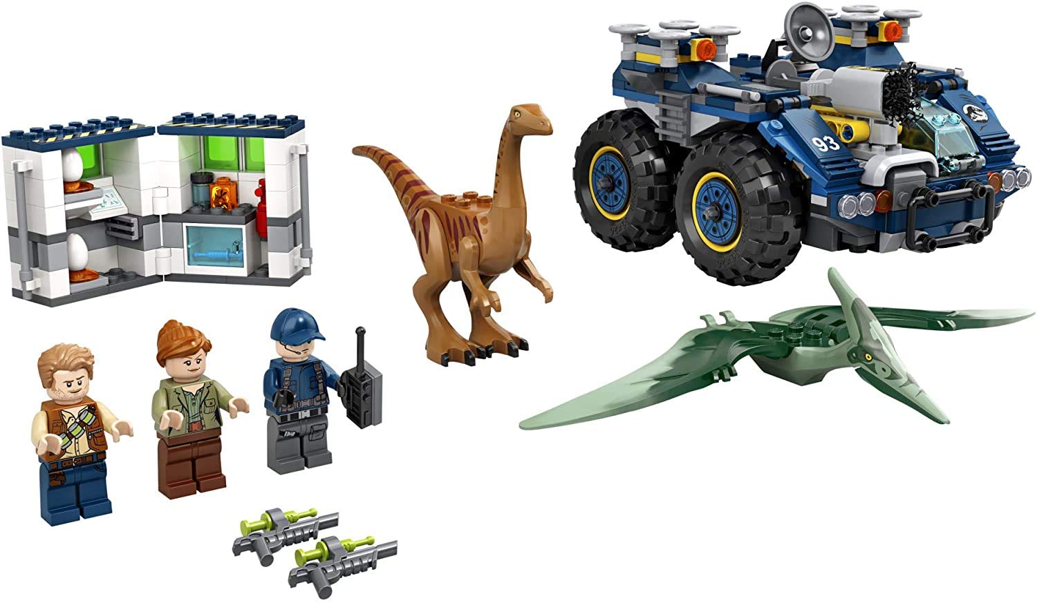 LEGO Jurassic World Gallimimus and Pteranodon Breakout set for imaginative dinosaur adventures