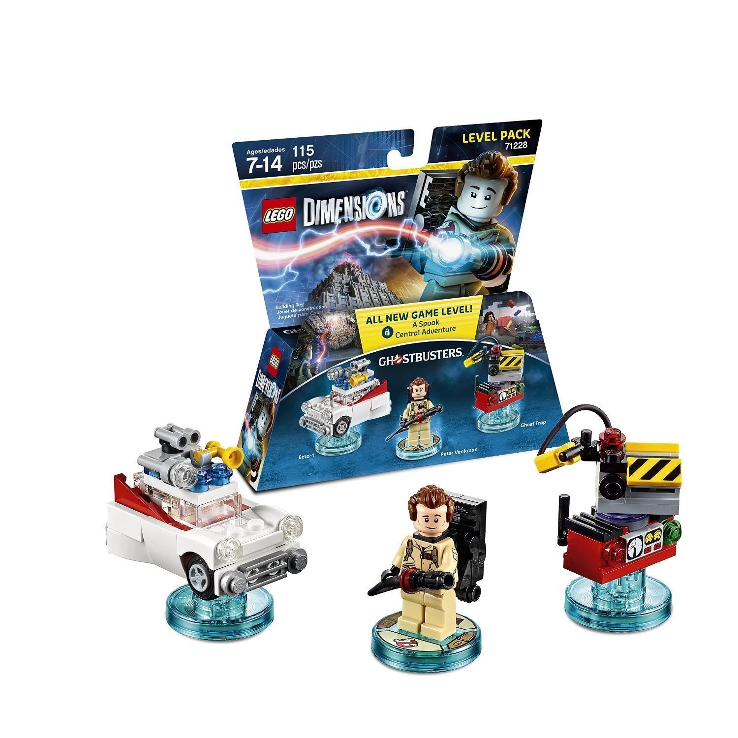LEGO Ghostbusters level pack image showing new mission overview