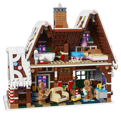 LEGO Gingerbread House figures and carriage ready for playful scenes.
