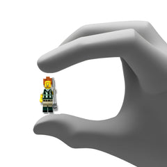 LEGO Gone Golfin' President Business original pouch highlighting secure storage.