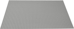 LEGO gray baseplate 10701 provides a large play surface for brick builds.