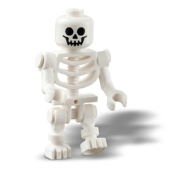 LEGO Halloween Barn 40721 green bottles accent for eerie shelf decor.