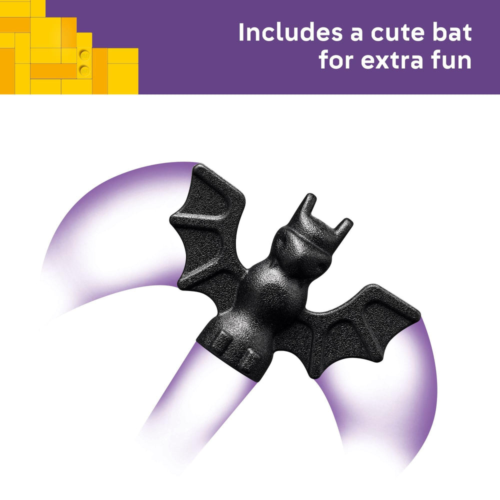 LEGO Halloween Barn bat and lamp accessories to set the mood