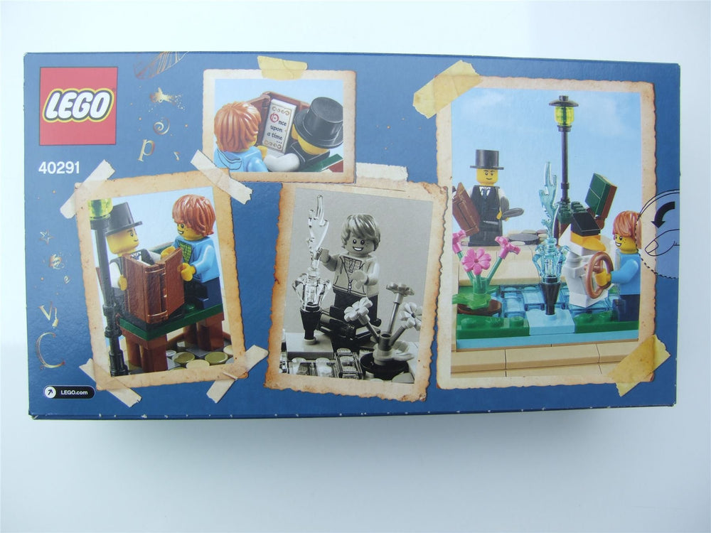 LEGO Hans Christian Andersen 40291 lake and swan scene encourages narrative role-play.