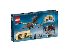 LEGO Harry Potter minifigures with wands ready for magical duels and storytelling