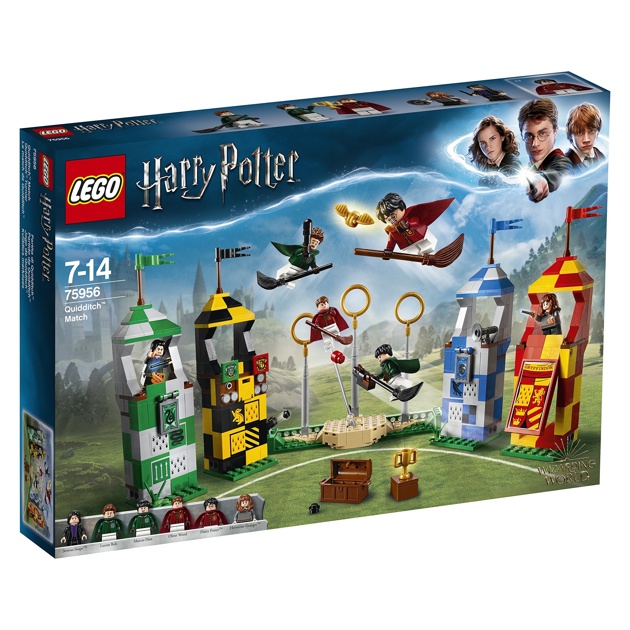 LEGO Harry Potter 75956 Figures of Harry, Hermione, Snape for storytelling