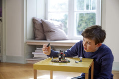 LEGO Harry Potter 75965 Voldemort rise scene supports dramatic roleplay.