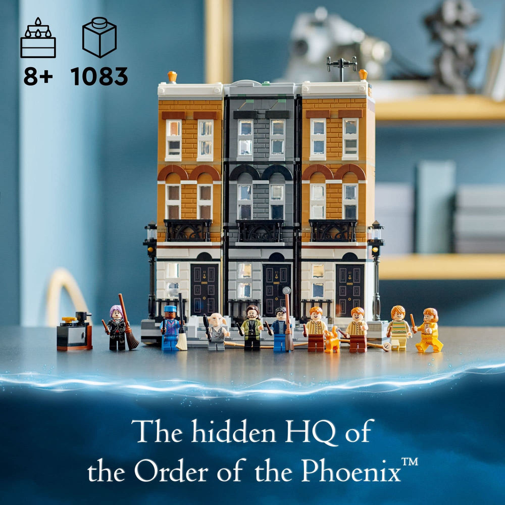 LEGO Harry Potter 76408 Order of the Phoenix headquarters across three floors