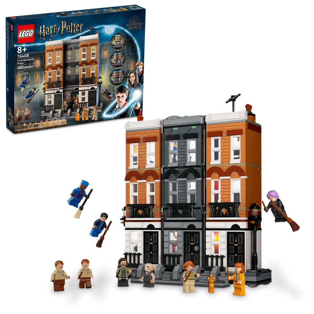 LEGO Harry Potter 76408 transforming Grimmauld Place for imaginative play and display