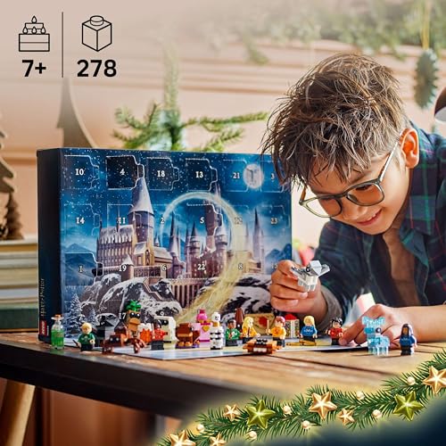 LEGO Harry Potter Advent Calendar 2025 Hedwig and Buckbeak display