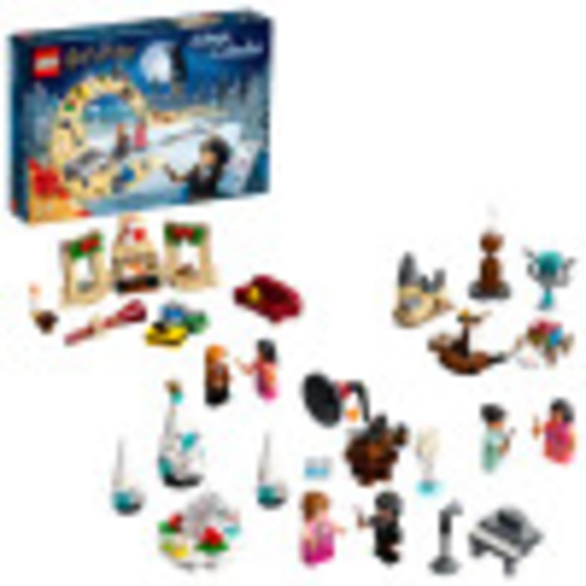 LEGO Harry Potter Advent Calendar 75981 Beauxbatons carriage for imaginative holiday play