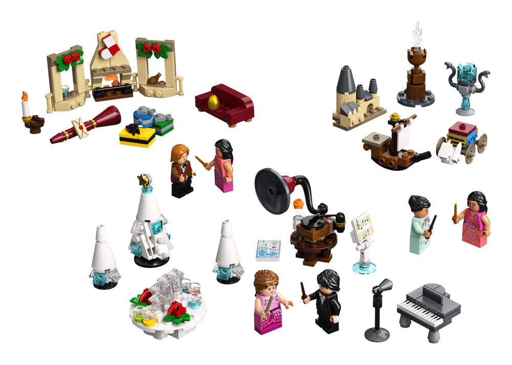LEGO Harry Potter Advent Calendar 75981 Harry Potter minifigure enables quick role-play scenes