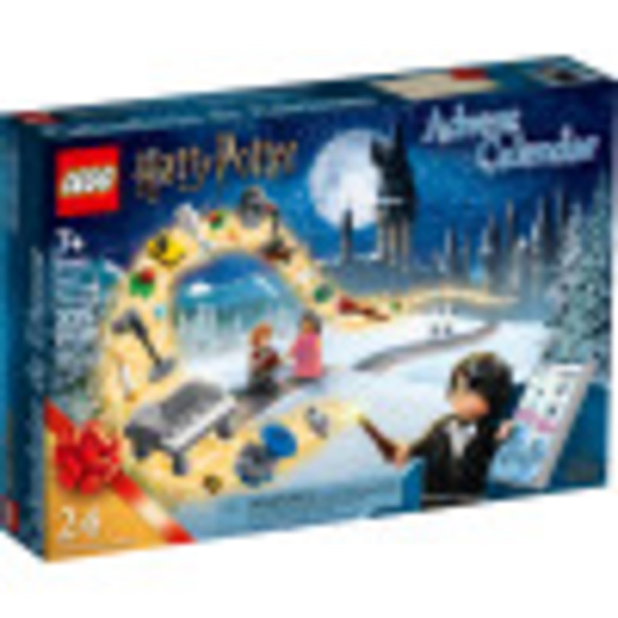 LEGO Harry Potter Advent Calendar 75981 Ron Weasley minifigure invites festive scenes