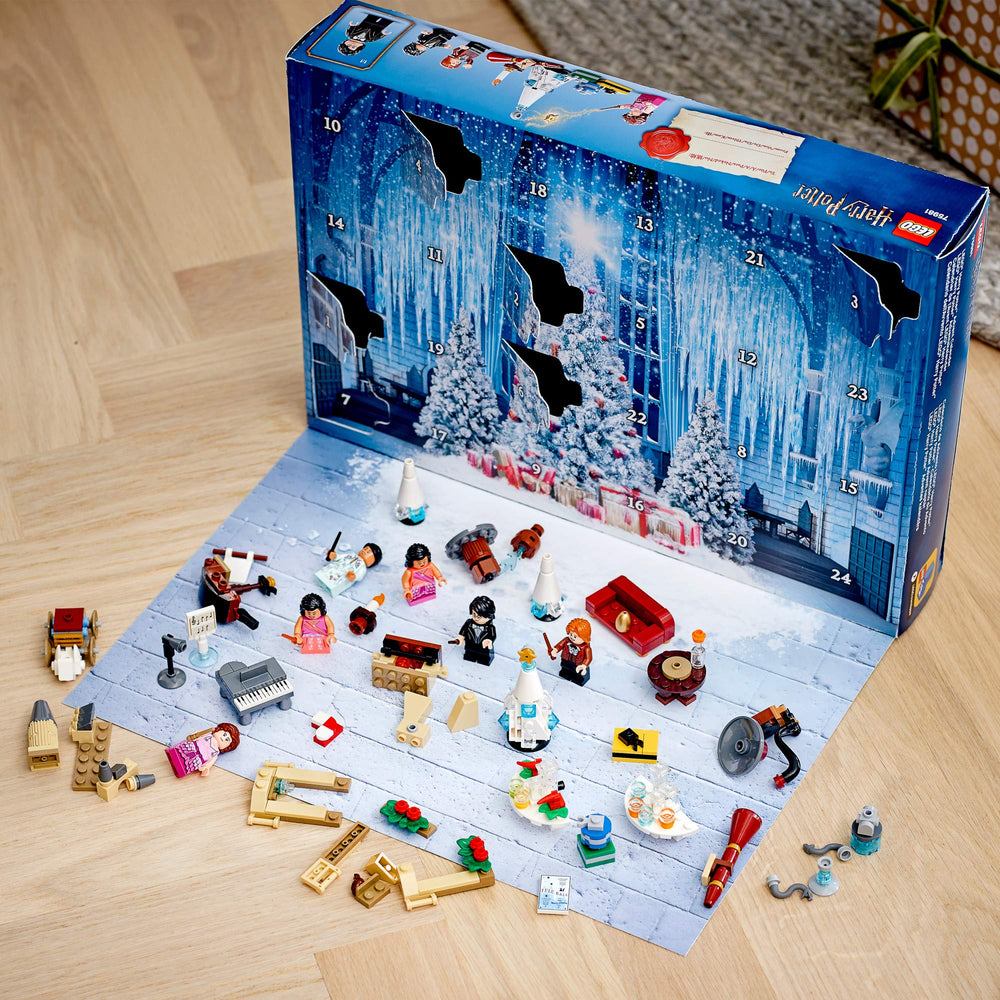 LEGO Harry Potter Advent Calendar 75981 Yule Ball scene builds magical setups