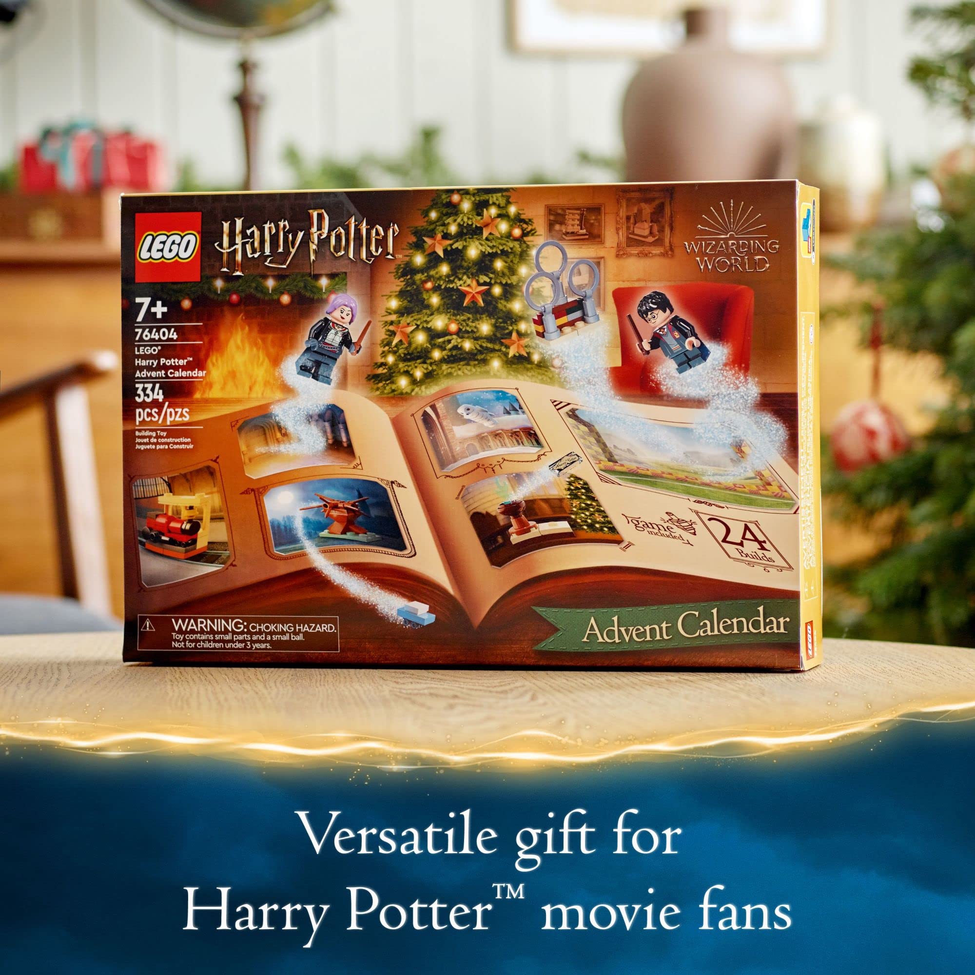 LEGO Harry Potter Advent Calendar 76404 daily gifts spark imagination