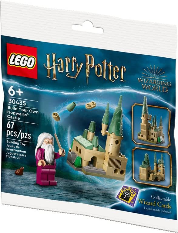 LEGO Harry Potter brick pack with instructions for kid-friendly assembly