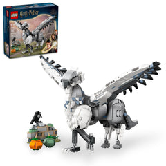 LEGO Harry Potter Buckbeak toy on display for magical play