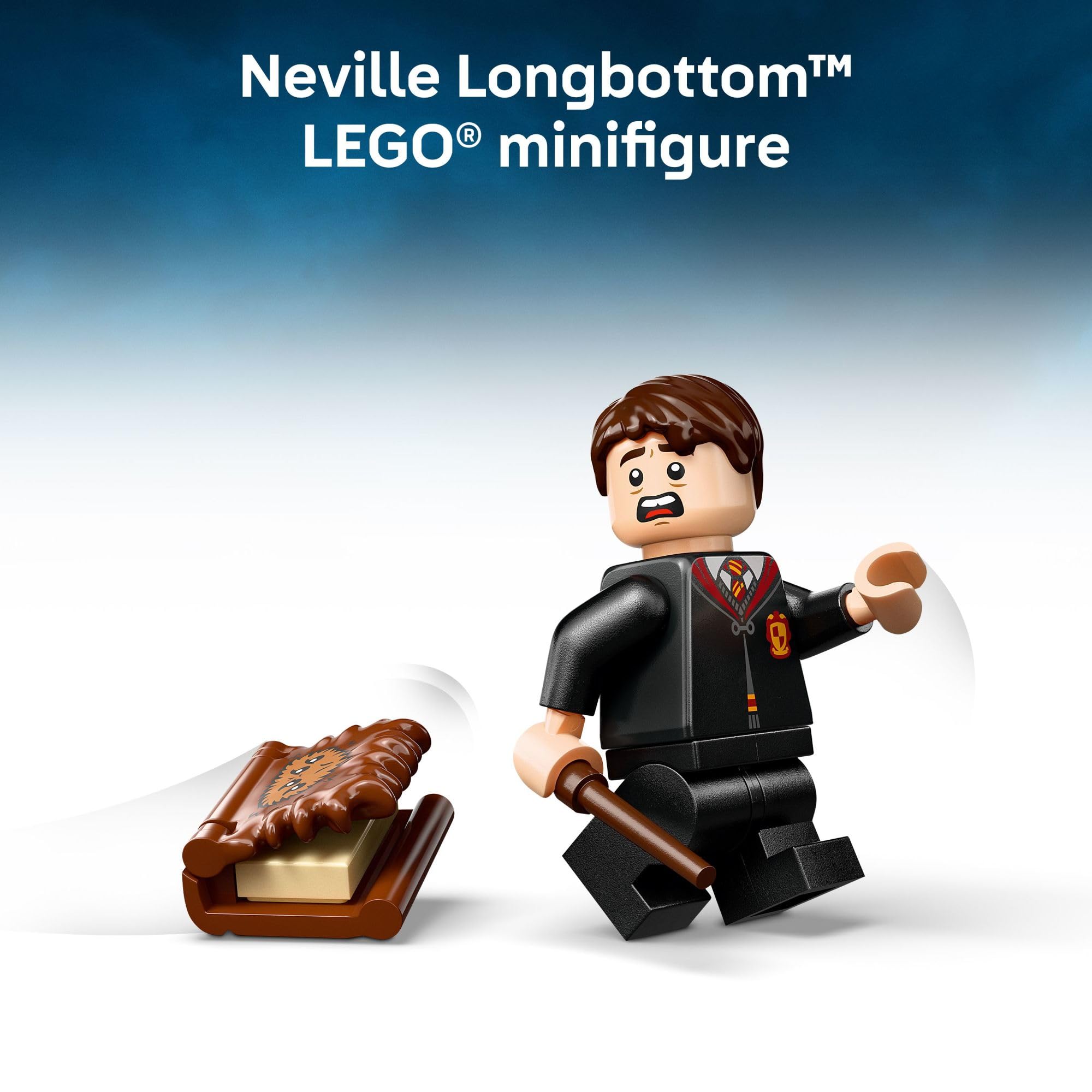 LEGO Harry Potter Chomping Monster Book dimensions and size reference