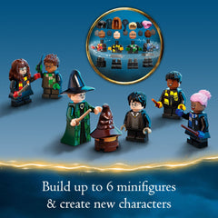LEGO Harry Potter Common Room play area inside trunk