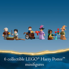 LEGO Harry Potter Diagon Alley connectable shops scene for expanding your wizarding world.