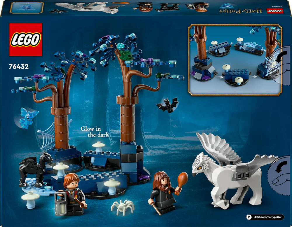 LEGO Harry Potter Forbidden Forest 76432 sturdy bricks ensure durable, repeated play sessions