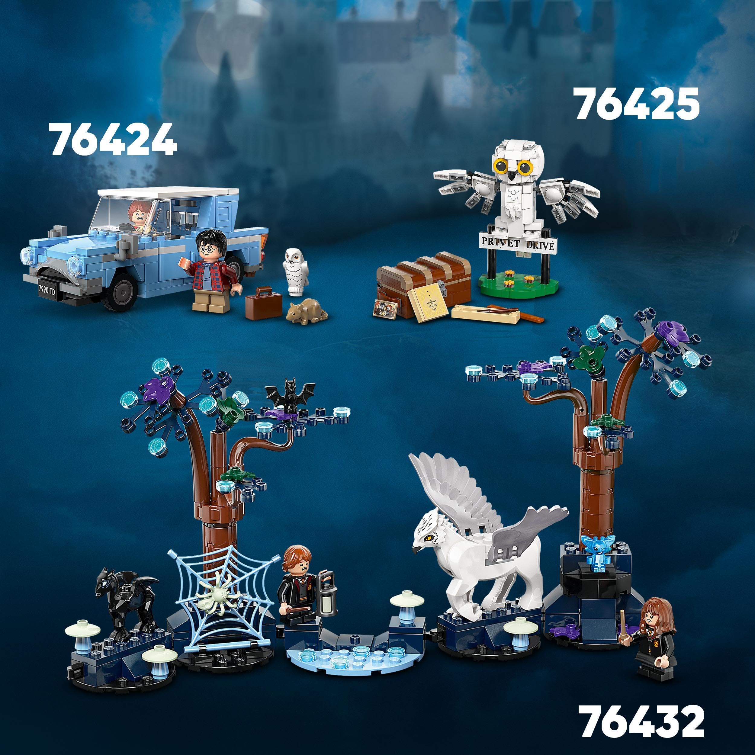 LEGO Harry Potter Forbidden Forest 76432 nature-inspired play supports focus and motor skills