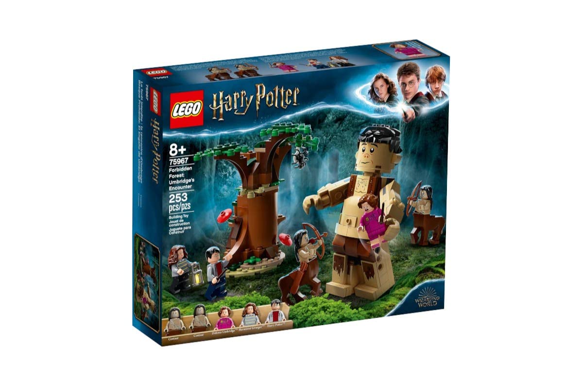 LEGO Harry Potter Forbidden Forest Umbridge's Encounter tree opening boosts imaginative forest adventures