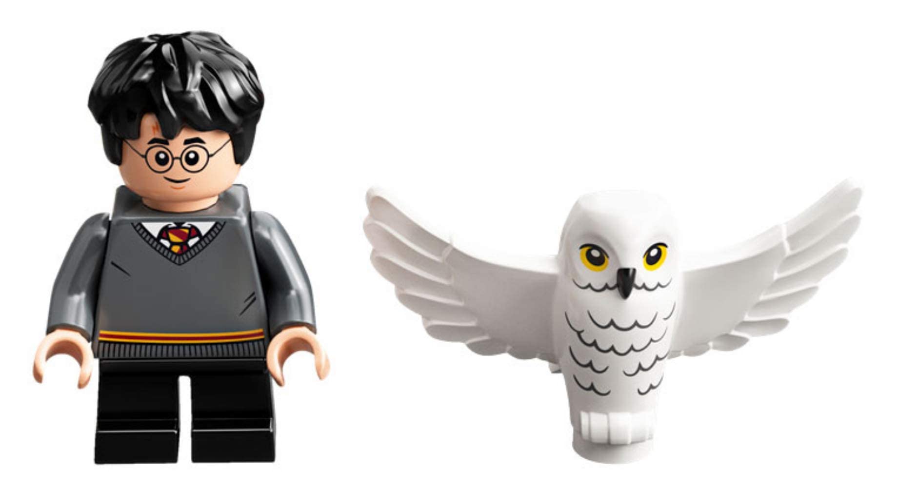 LEGO Harry Potter Harry Potter minifigure ready for action