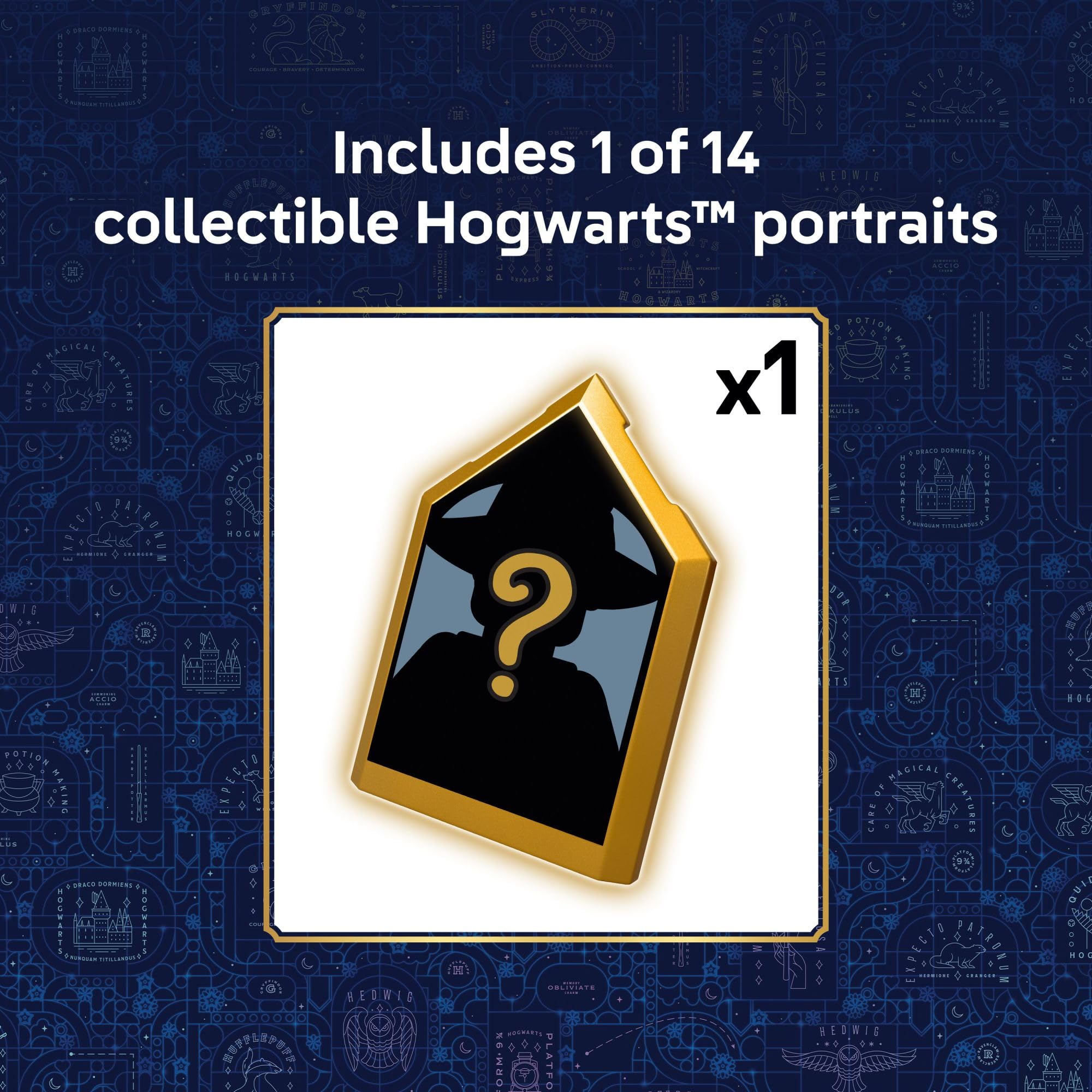 LEGO Harry Potter Hermione minifigure ready for spellbinding moments.