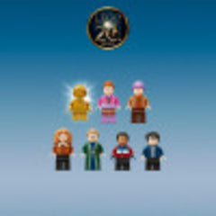 LEGO Harry Potter Hogsmeade noticeboard with wanted poster sparks plot ideas.