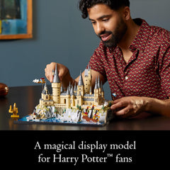 LEGO Harry Potter Hogwarts Beauxbatons Carriage and Ford Anglia on branches