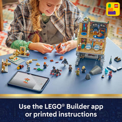 LEGO Harry Potter Hogwarts Castle exterior view image emphasizing sturdy bricks for long-lasting builds