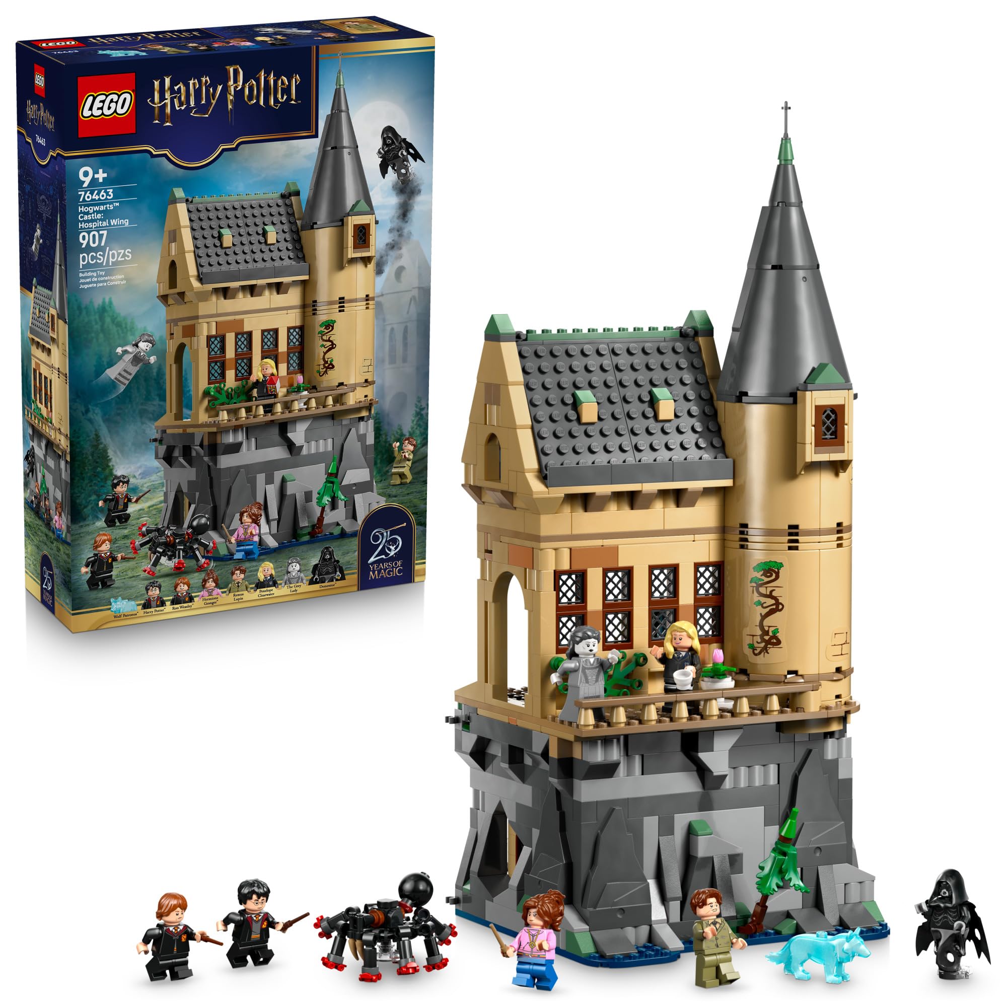 LEGO Harry Potter Hogwarts Castle Hospital Wing image showing a detailed hospital scene for imaginative play