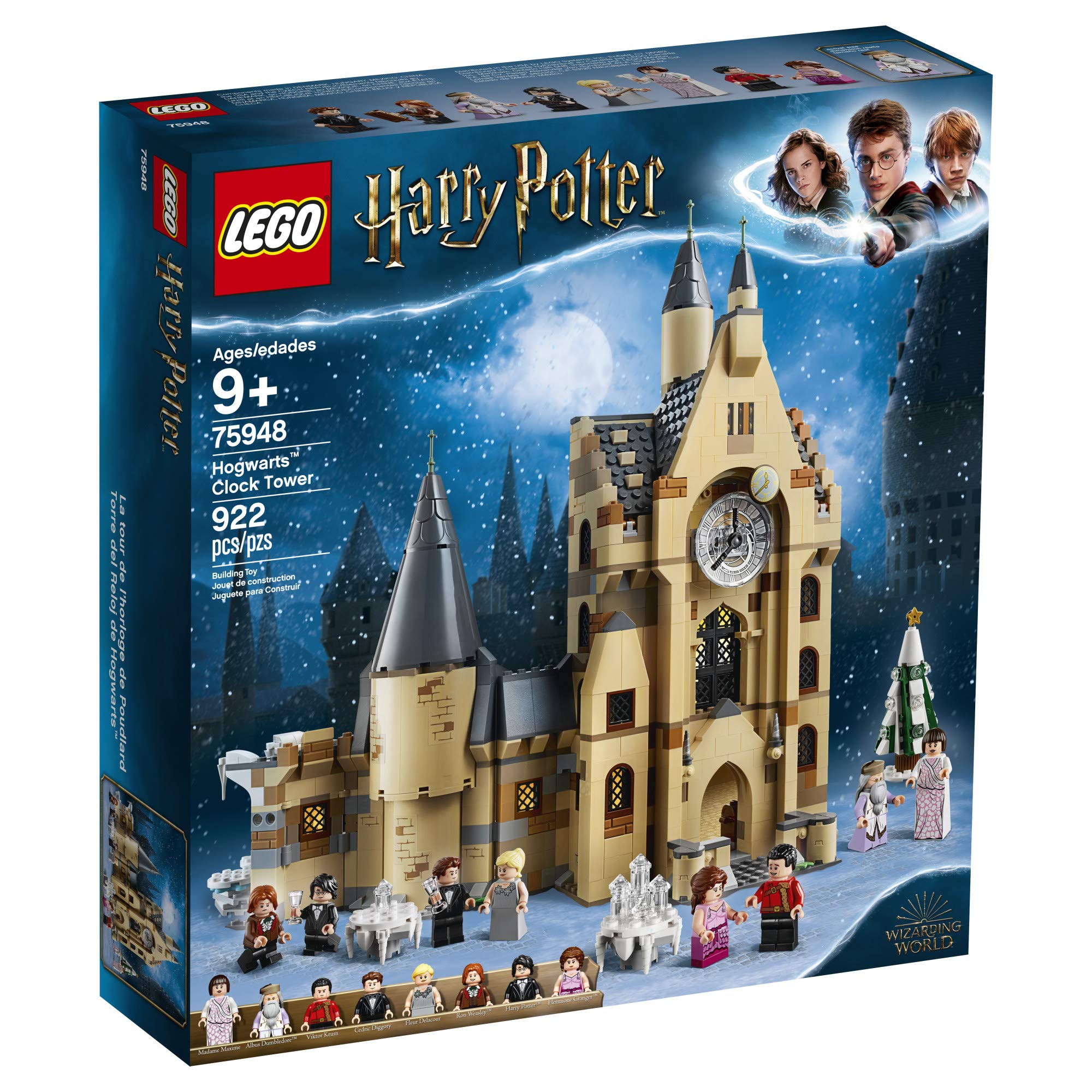 LEGO Hogwarts Clock Tower Defense Against the Dark Arts classroom play area