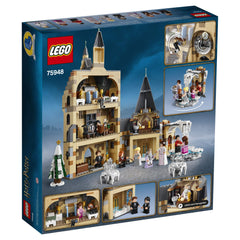 LEGO Harry Potter Hogwarts Clock Tower icy ballroom play moment